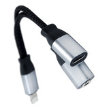 Adaptador Compatível Com iPhone Light Para Light E P2 Fone