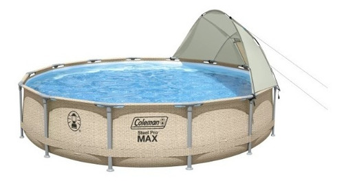 Conjunto De Piscina Coleman Steel Pro Max 14' X 33   