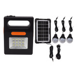 Generador Solar Portátil De Luces Led Compactas Y