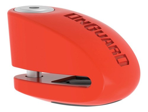 Candado De Disco C/ Alarma Onguard 8257 Naranja Para Moto Color Naranja 6mm