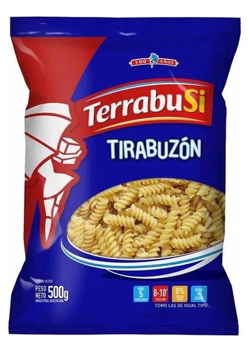 Fideos Terrabusi Tirabuzones X 500 Gr