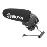 Microfone Shotgun Para Câmera Boya By-bm3031 Garantia+nf