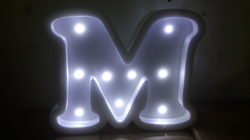 Letras Nombres Carteles Luminosos Luz Led Polifan Candy Bar