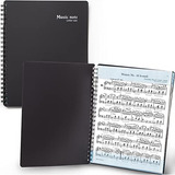 Sheet Music Folder (letter, 1 Pack)  40 Sleeves Disp...