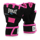 Everlast P00000736 Evergel Handwraps Negro/rosa, S/m