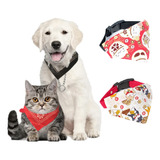Collar Triangular Para Mascotas Motivos Gato De La Suerte