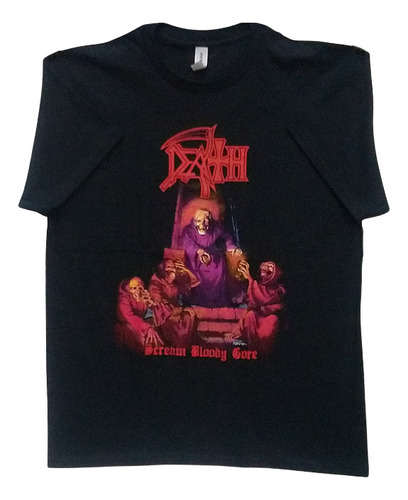Death Playera Manga Corta Scream Bloody Gore Talla M T-shirt