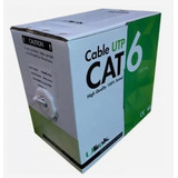 Cable De Red Cat 6 23 Awg Caja De 100 Mts 