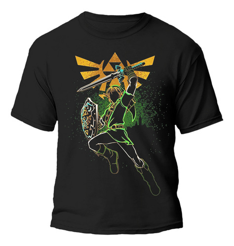 Remera Zelda Personaje Game 100% Algodón