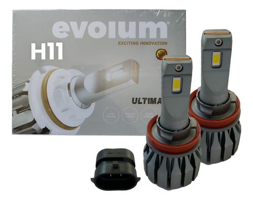 Kit De Focos Led Ultimate 15,000 Lúmenes H4/h7/9005/9006