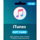 Tarjeta Itunes Gift Card 10 Usd Usa Prepago