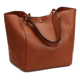 Bolsa De Hombro Elegante De Gran Capacidad Tote Para Mujer