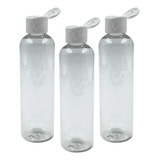 Envases Plasticos 125 Ml Botella Pet Con Tapa Flip Top X 15