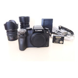 Camara Panasonic Lumix G7 Kit Lente 14-42mm 45-150mm Mft 4k