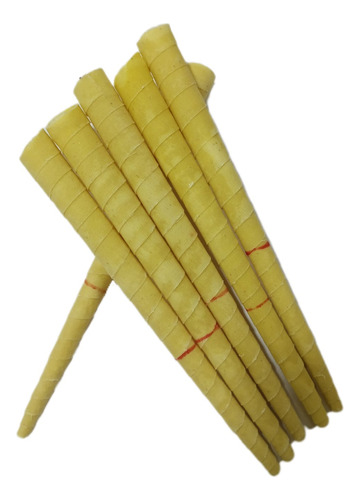 Cone Hindu Com Cera De Abelha Kit Com 36 Unidades