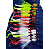 Bailarina Plumero Matonas 1.5 Oz Robaleras Pesca 11 Colores