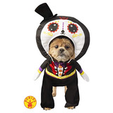 Ropa Gato - Rubie's Day Of The Dead Man Pet Costume
