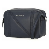 Nautica Candid Camera Bandolera Ajustable, Índigo, Talla