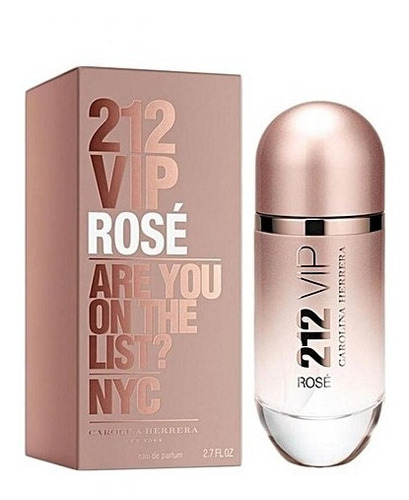 Ch 212 Vip Rose 80ml Edp Perfume Original / Devia Perfumes