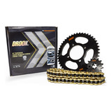 Kit Transmision Moto Ybr 125 14/45 428hx118 Dorada Reforzada