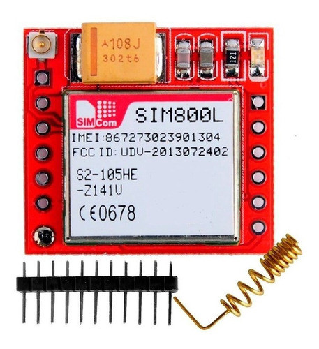 Modulo Celular Gsm Gprs Sim800l Raspberry Arduino Sim800