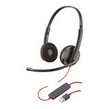 Kit 4 Unidades Headset Plantronics Blackwire C3220