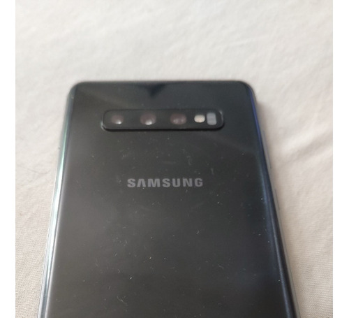 Celular Samsung S10 + Plus 128gb 8 Ram Preto Com Nf E Capas 