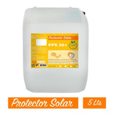 Protector Bloqueador Solar Fps 30 5 Litros Zinc Y Dióxido