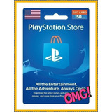 Psn Card 50 Usd (usa) Ps4/ps5/ps3