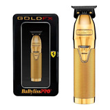 Patillera Babyliss Barberia Cuchilla En T Gold Fx 