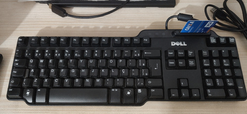 Teclado Dell Smartcard Usb - Leitor De Cartão - Idioma Ptbr