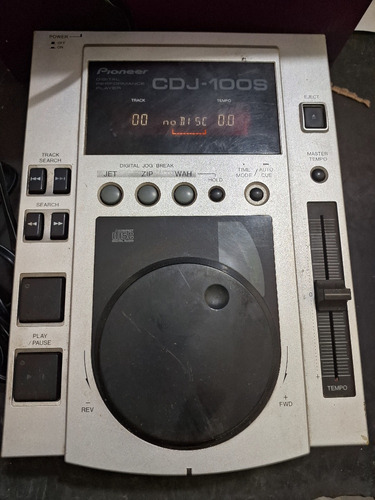 Cdj 100s Pioneer (com Defeito)leia Com Atenção!!!!!!!!!