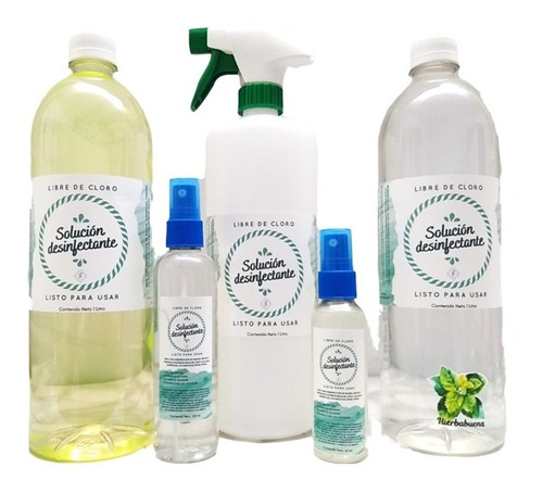 Desinfectante Con Aroma (sales Cuaternarias De Amonio)