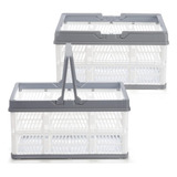 Kingrol Paquete De 2 Cajas Plegables Para Almacenamiento,...