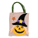 Bolsa No Tejida De Galletas De Caramelo De Halloween