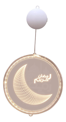 Luz De Ventana Eid Mubarak Decoración Acrílica Estilo E