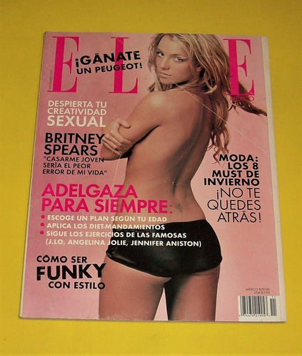 Britney Spears Revista Elle Ashton Kutcher Sarah Brightman