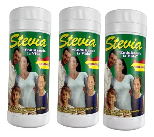  Stevia Boliviana Estevia Endulzante Natural (pack 3) 