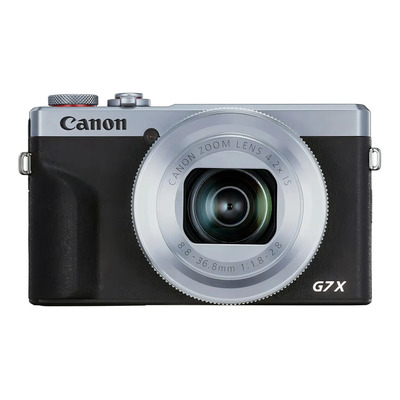 Canon PowerShot Serie G G7 X Mark III compacta avanzada color plateado | Meses sin interés