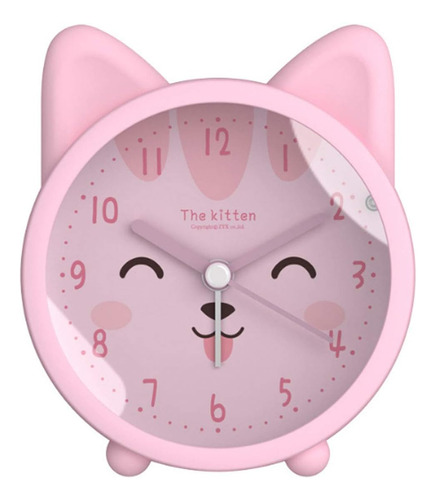 Danse Jupe 3  Kids Alarm Clock Round Silicon Analog Desk  Aa