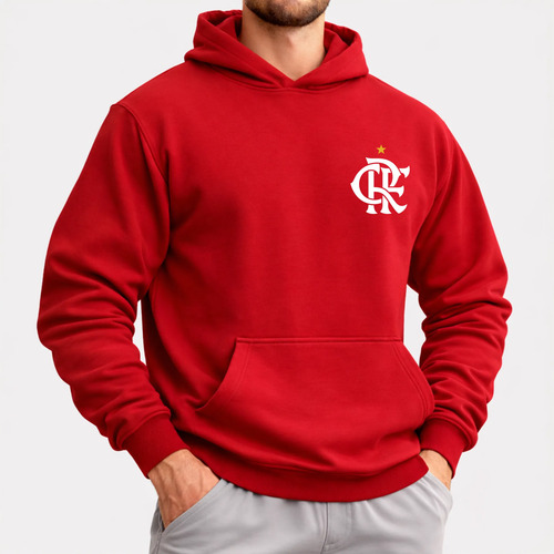 Moletom Canguru Com Capuz Blusa Frio Flamengo Unissex Bt920 | MercadoLivre