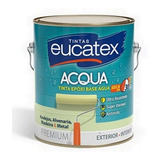 Tinta Epóxi Base Aguá 3,6ltrs Eucatex Piso / Azulejo Branca