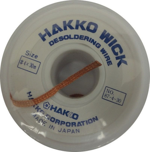 Malha Dessoldadora 2mm X 30m Hakko 87-3-30