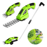 Cortacésped Eléctrico 3 In 1 Inalámbrico Cortasetos Jardin