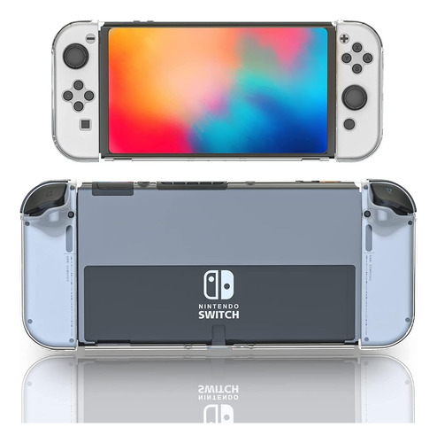 Funda Protectora Oled Para Nintendo Switch, Funda Transparen