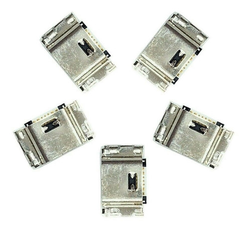 Kit 5 Conector De Carga Compatível J7 Prime G610 J5 Prime