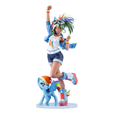 Modelo De Estatua De Anime Rainbow Dash De My Little Pony | Envío gratis
