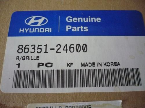 Parrilla Frontal Hyundai Excel 96 98 Nuevo Original Foto 6