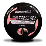 Gel Sólido Para Soft Gel Uv/led Uñas Press Gel 10g Cherimoya