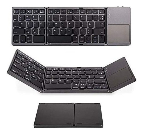 Mini Teclado Inalámbrico Bluetooth Plegable K